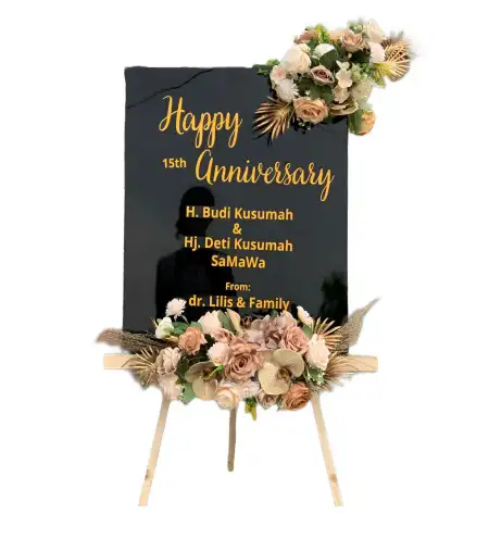 Papan Bunga Akrilik Cendagah